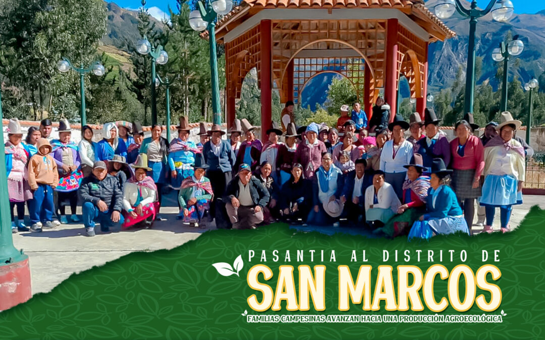 PASANTÍA AL DISTRITO DE SAN MARCOS – HUARI
